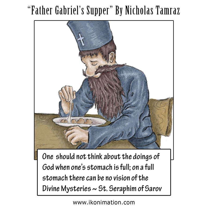 Father Gabriel’s Supper Comic by Nicholas Tamraz