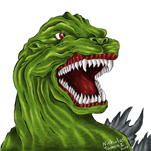 My Re-creation of the Trendmasters Godzilla logo